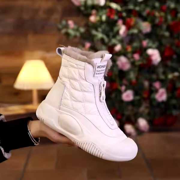 Bottines d'hiver Confortables Pour Femmes