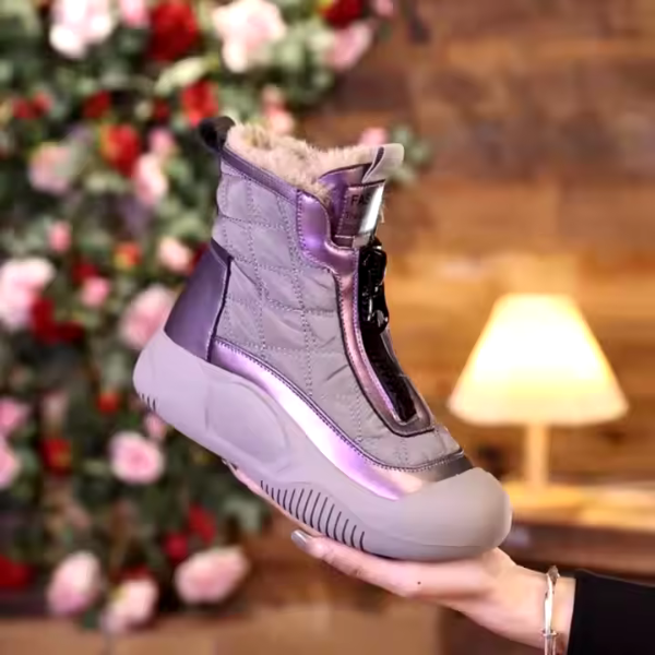 Bottines d'hiver Confortables Pour Femmes