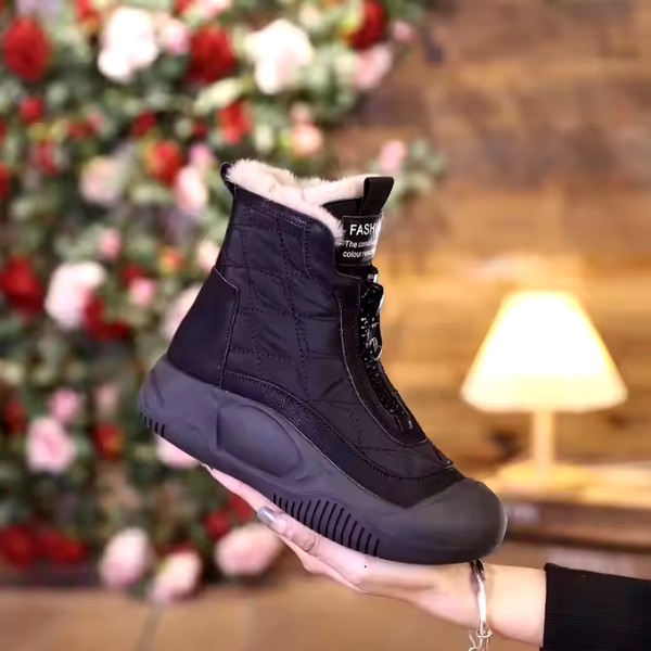 Bottines d'hiver Confortables Pour Femmes