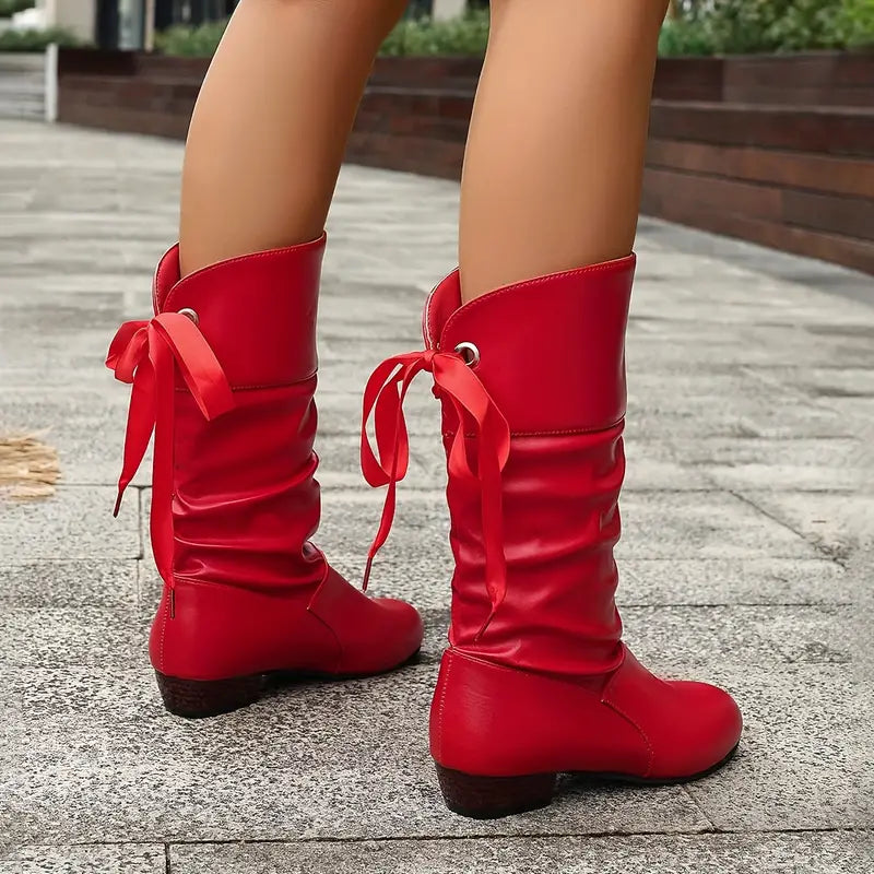 🔥 Promotion déstockage 60% de remise - Bottines d'hiver en cuir pour femme