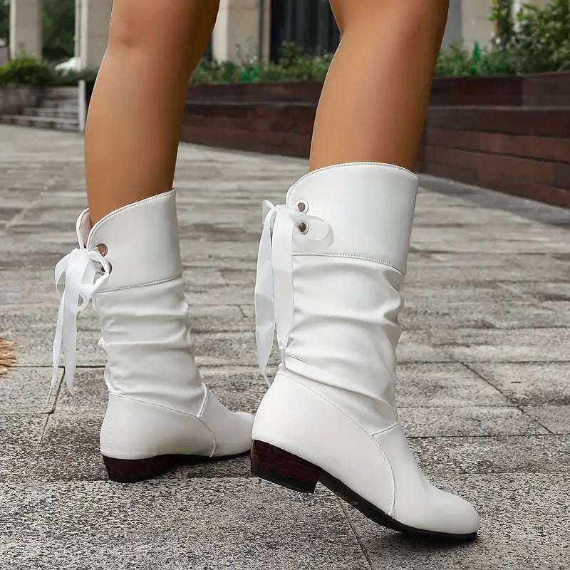 🔥 Promotion déstockage 60% de remise - Bottines d'hiver en cuir pour femme