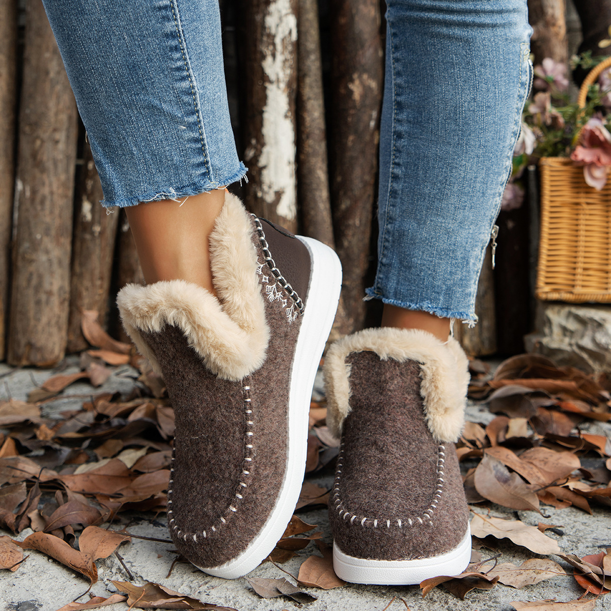Chaussons Melissa® d'hiver pour femme