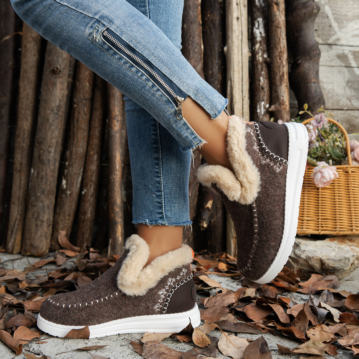 Chaussons Melissa® d'hiver pour femme